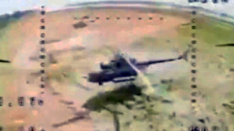 Mi-17 似乎在缅甸被 FPV 无人机击落
