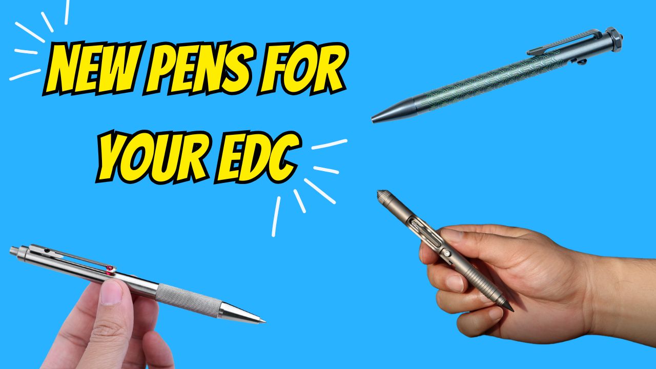 3 款值得关注的新 EDC 笔