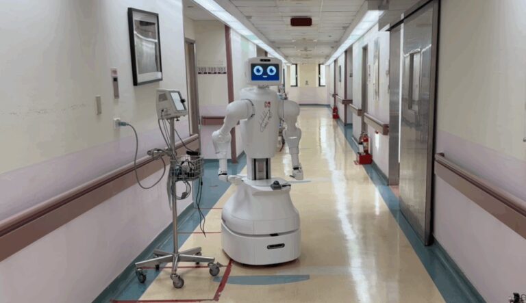 台湾推出 Nurabot：首位机械护士
