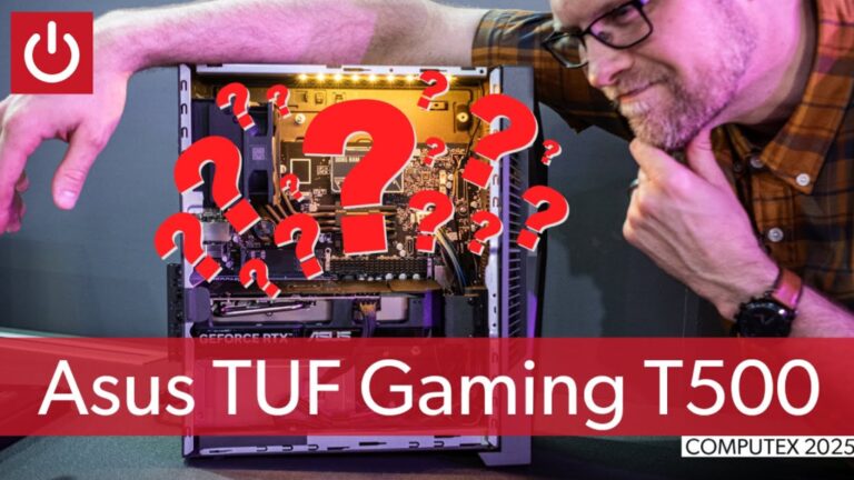 台式机机箱、笔记本电脑芯片？华硕 TUF T500 是一款奇怪的小型游戏 PC