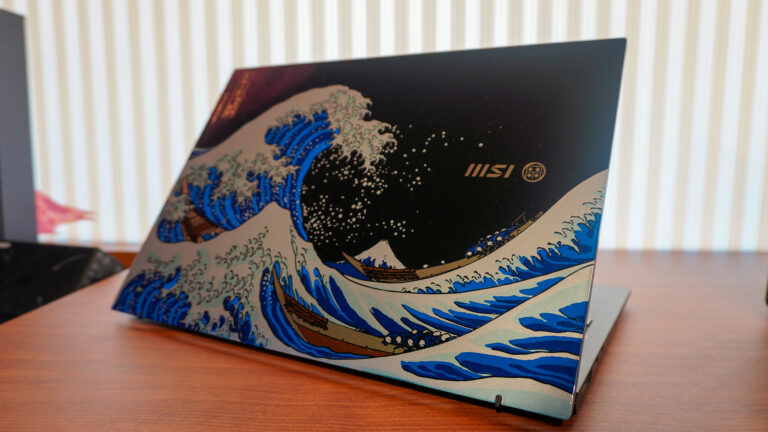MSI 刚刚制造了我见过的最漂亮的笔记本电脑——这就是为什么 Prestige 13 AI+ 浮世绘版让我叹为观止