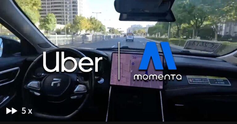 Uber 在 Momenta 找到另一个 AI 自动驾驶出租车合作伙伴，无人驾驶乘车将在欧洲开始