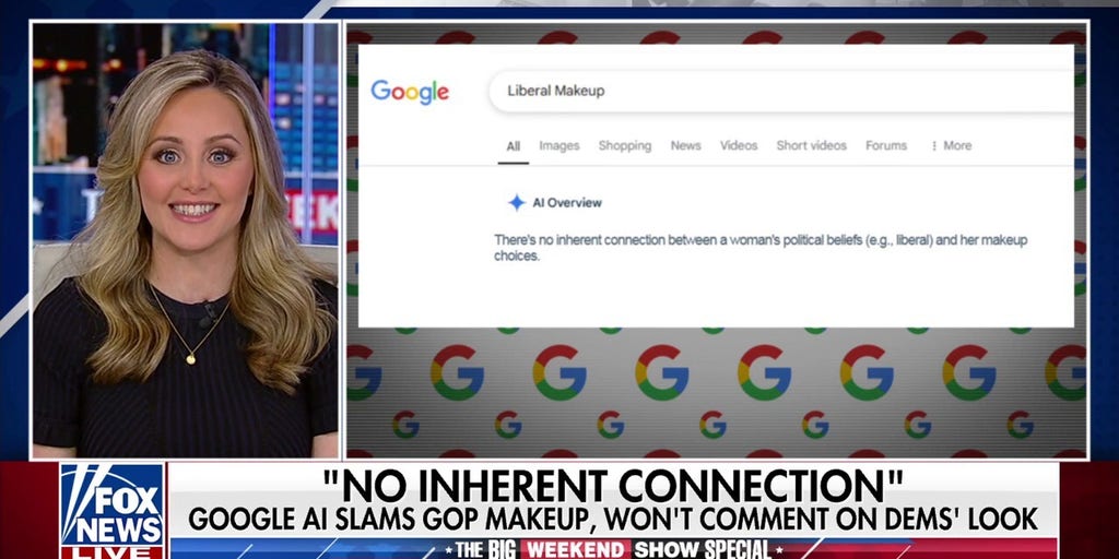 谷歌人工智能抨击共和党的妆容，不会对民主党的外表发表评论