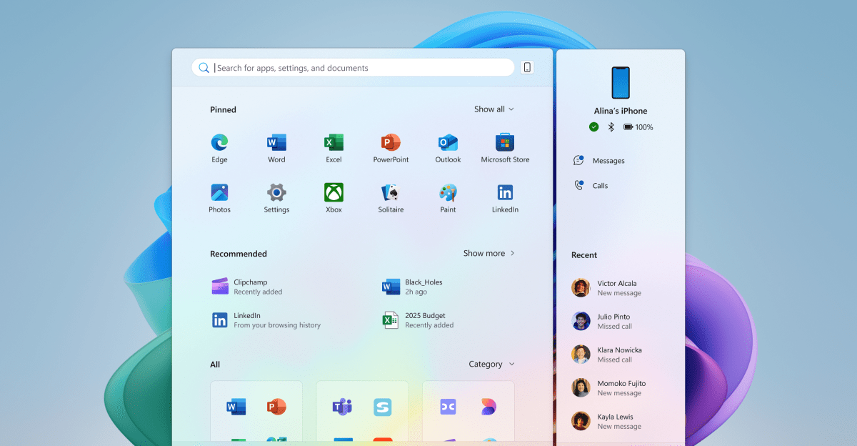 Windows 11 本月将获得新的“开始”菜单