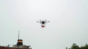Skyports 为无人机支持的海事服务试用无人机交付