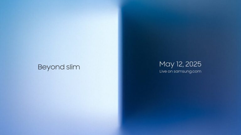 三星将于 5 月 12 日星期一的虚拟 Unpacked 活动中推出 Galaxy S25 Edge