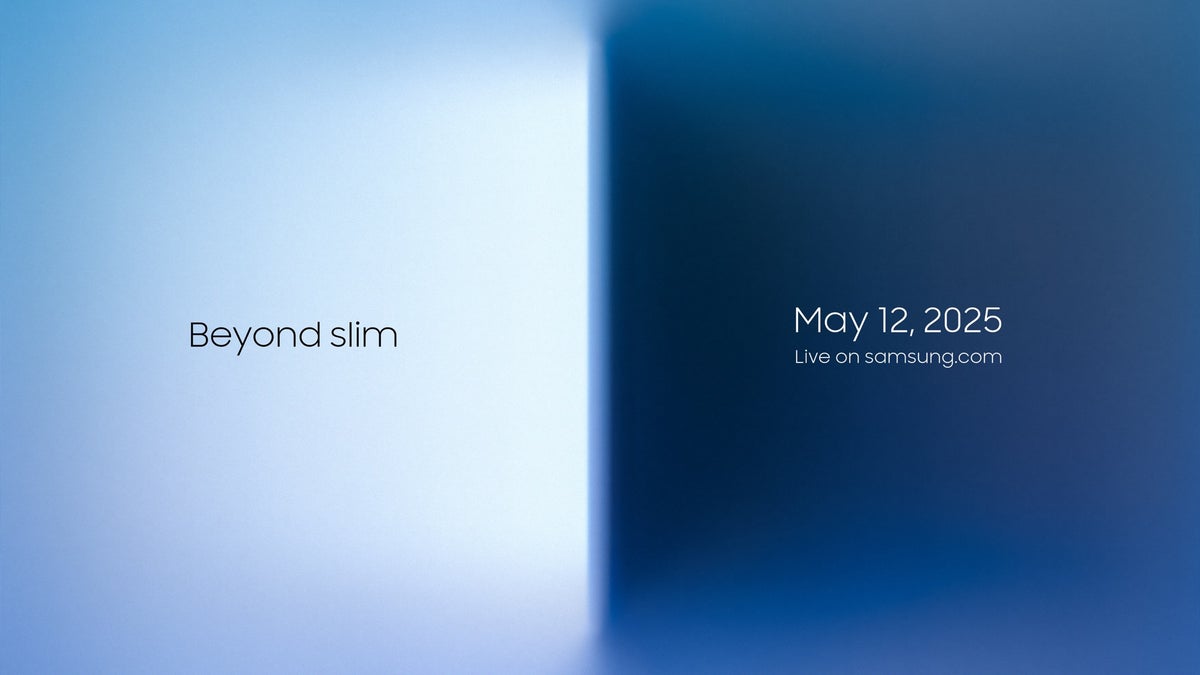三星将于 5 月 12 日星期一的虚拟 Unpacked 活动中推出 Galaxy S25 Edge