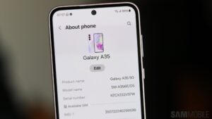 Galaxy A35 的 One UI 7 全球推出开始