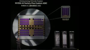 Nvidia 宣布推出 NVLink Fusion，允许自定义 CPU 和 AI 加速器与其产品配合使用
