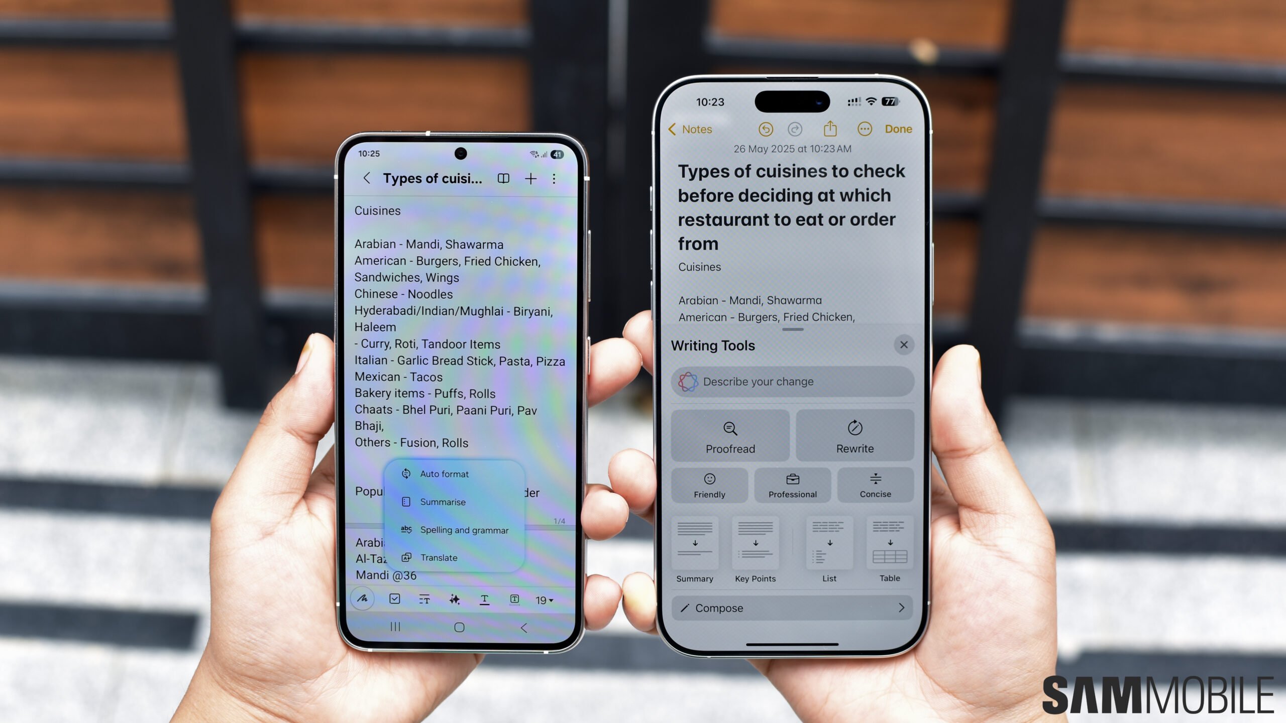 三星 Galaxy AI 与 Apple Intelligence [第 7 部分]：笔记组织