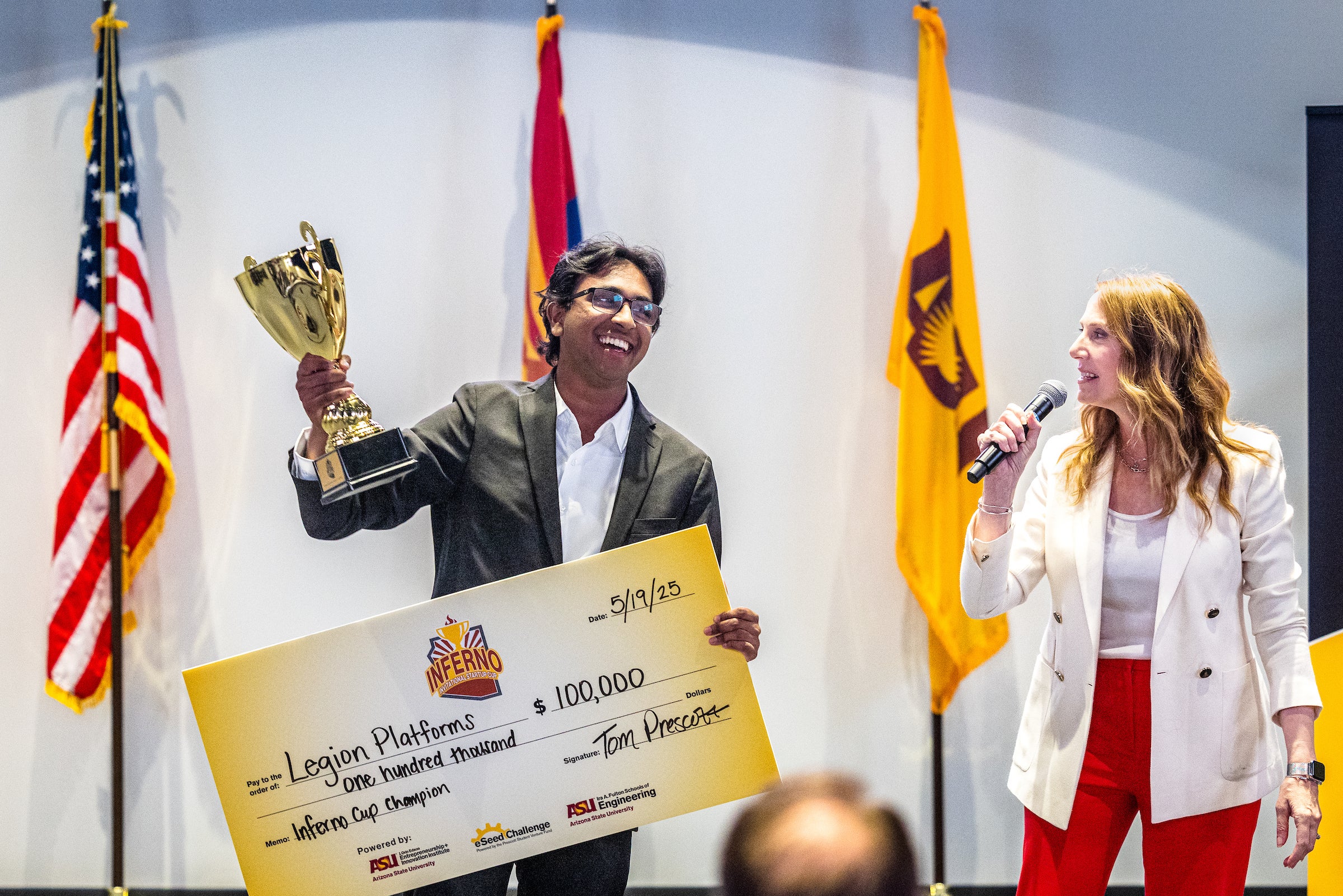 ASU 大二学生在首届 Inferno Cup 中赢得 $100K 奖金