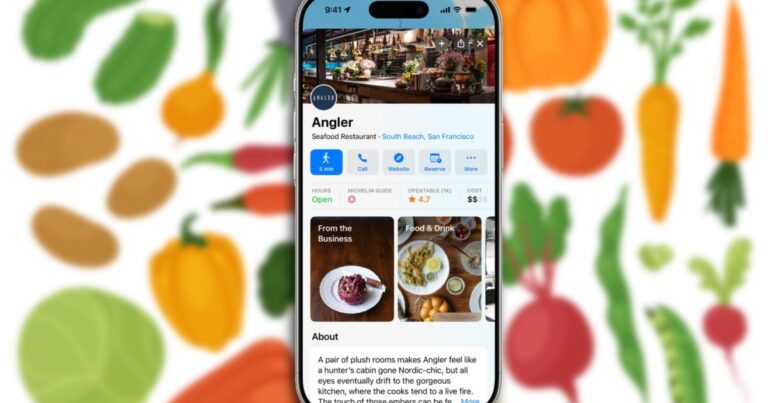 Apple Maps 现在将帮助您在高尔夫的同时享受最好的用餐体验