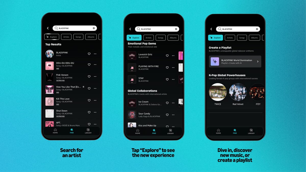Amazon Music 推出 AI 驱动的搜索功能以选择用户