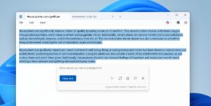Microsoft 记事本的最新 AI 技巧为您制作自定义文本