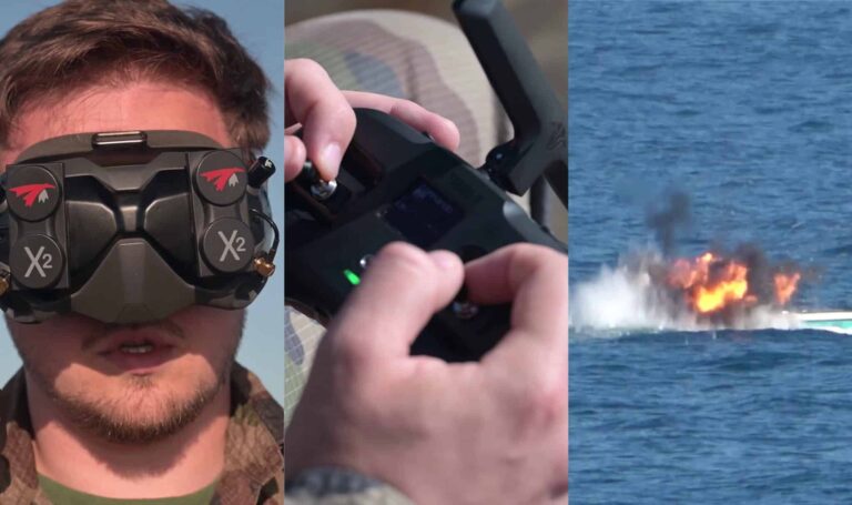 法国海军测试 FPV 无人机用于水面舰艇自卫