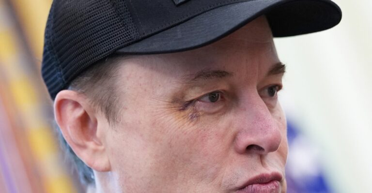 埃隆·马斯克 （Elon Musk） 带着黑眼圈和破烂的声誉离开了 DC