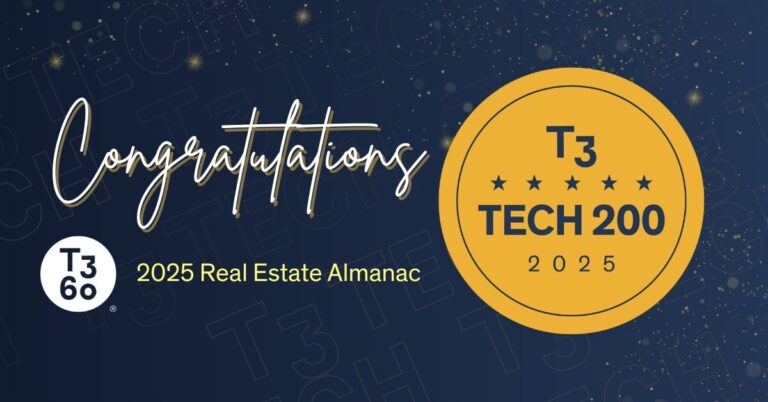 T3 Sixty 发布 2025 Tech 200，确定行业领先的房地产技术