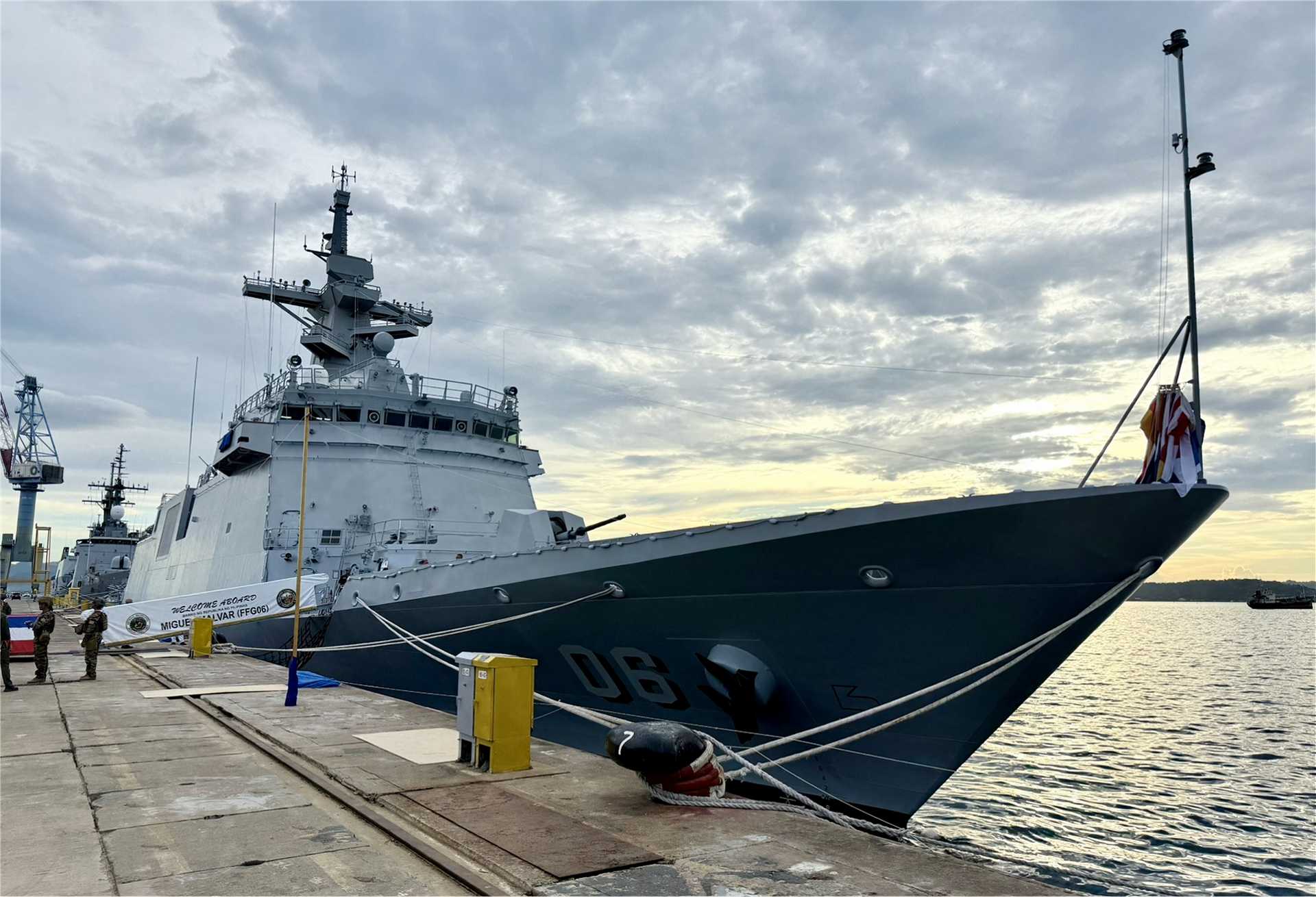 菲律宾海军通过新型 BRP Miguel Malvar 导弹护卫舰服役来增强海上力量