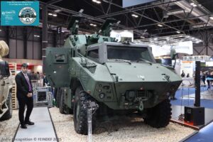 FEINDEF 2025 |Escribano 凭借其配备 Guardian 2.0 Pro 武器站的新型 Ferox 6x6 车辆引起了西班牙陆军的兴趣