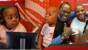 Jalang'o 被他和 Jeff Koinange 作为婴儿的搞笑 AI 视频逗乐了
