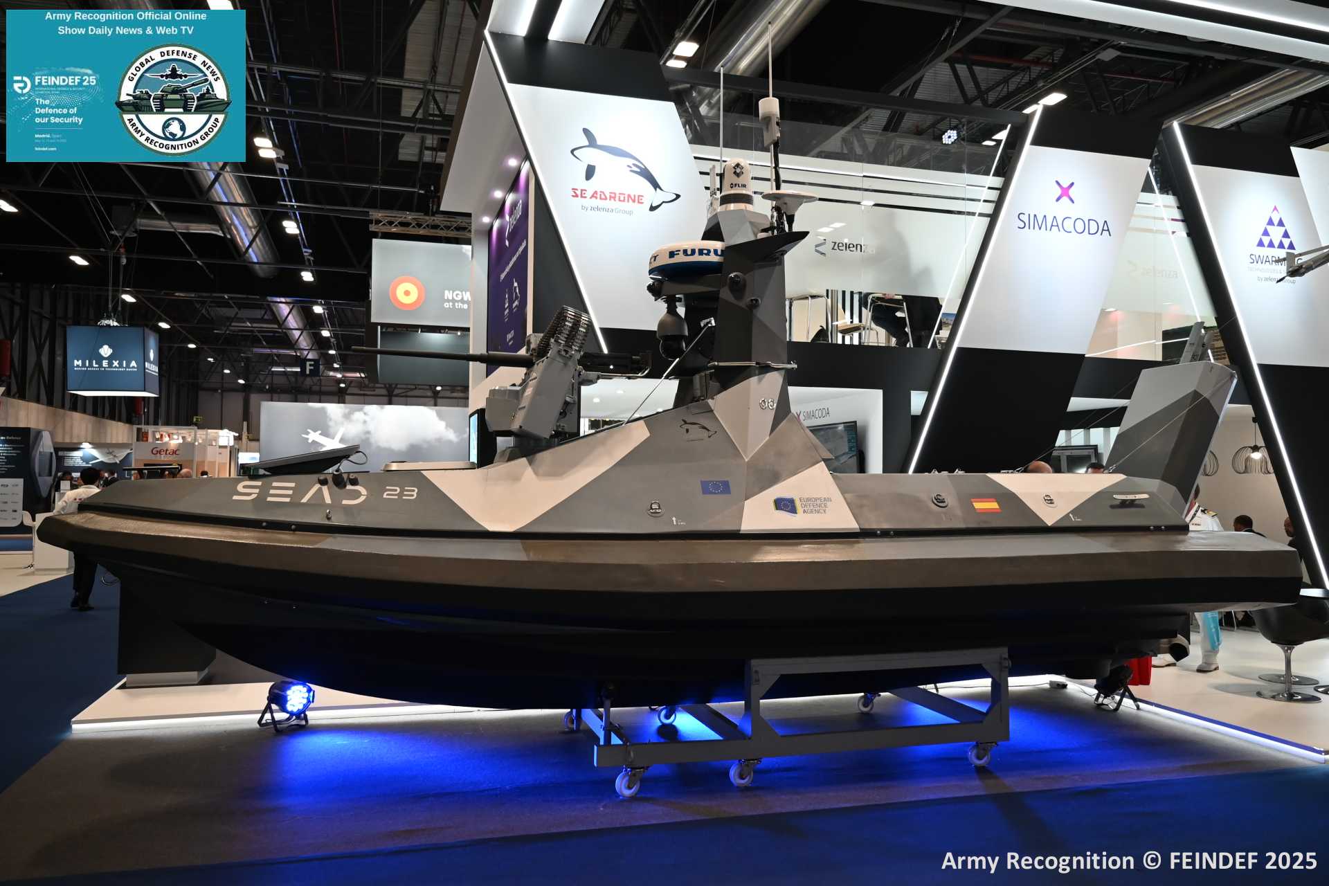 FEINDEF 2025 |Seadrone 的 Sead 23 USV 通过 5G 集成和 ISR 功能提高西班牙海军的自主性
