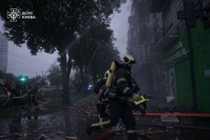 俄罗斯联邦对基辅的袭击影响了四个地区，已有 6 人受伤：后果已显现