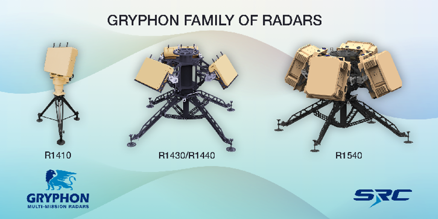 SRC 推出新型反无人机系统和部队保护雷达，扩展了 Gryphon 多任务雷达系列