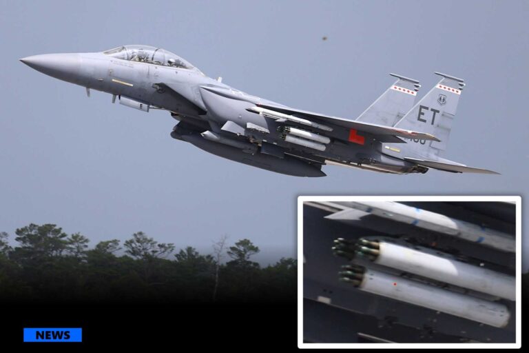 独家：美国空军用 42 枚 APKWS II 火箭弹测试 F-15E 战斗机 加强对空中无人机的防御