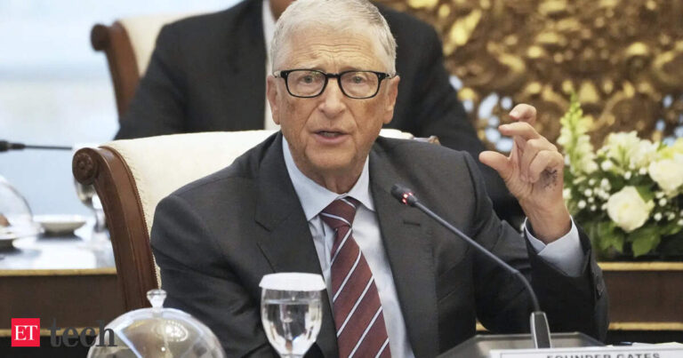 比尔·盖茨称人工智能是健康和教育创新的关键