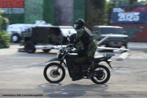 IndoDefence 2025：来自印度尼西亚的 Sprint Tactical 电动摩托车专为隐身和渗透行动而设计