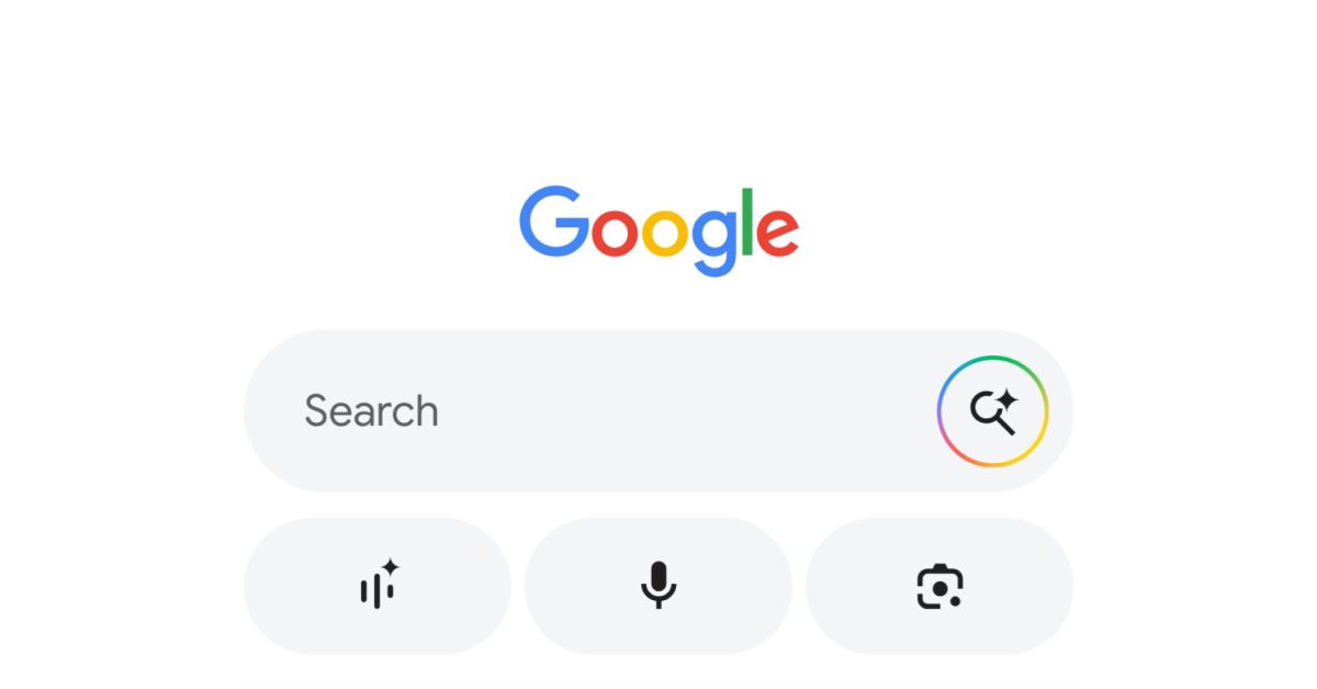 Google AI 模式：根据您过去的搜索建议提示