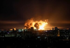 俄罗斯无人机袭击基辅及该地区：环境损失达到 570 万乌克兰格里夫纳