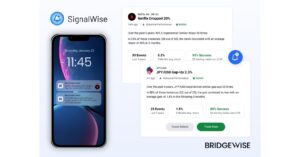 BridgeWise 推出 SignalWise，为投资者提供 AI 驱动的实时市场情报