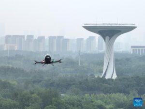中国合肥发展低空经济，丰富消费场景