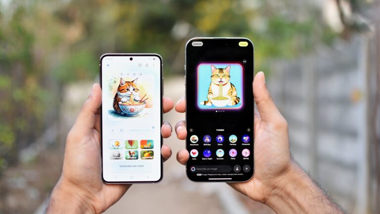 Apple Intelligence 在 Galaxy AI 旁边可笑的一个原因
