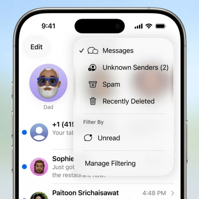 Apple 在 WWDC 2025 上发布具有液态玻璃设计和 AI 功能的 iOS 26