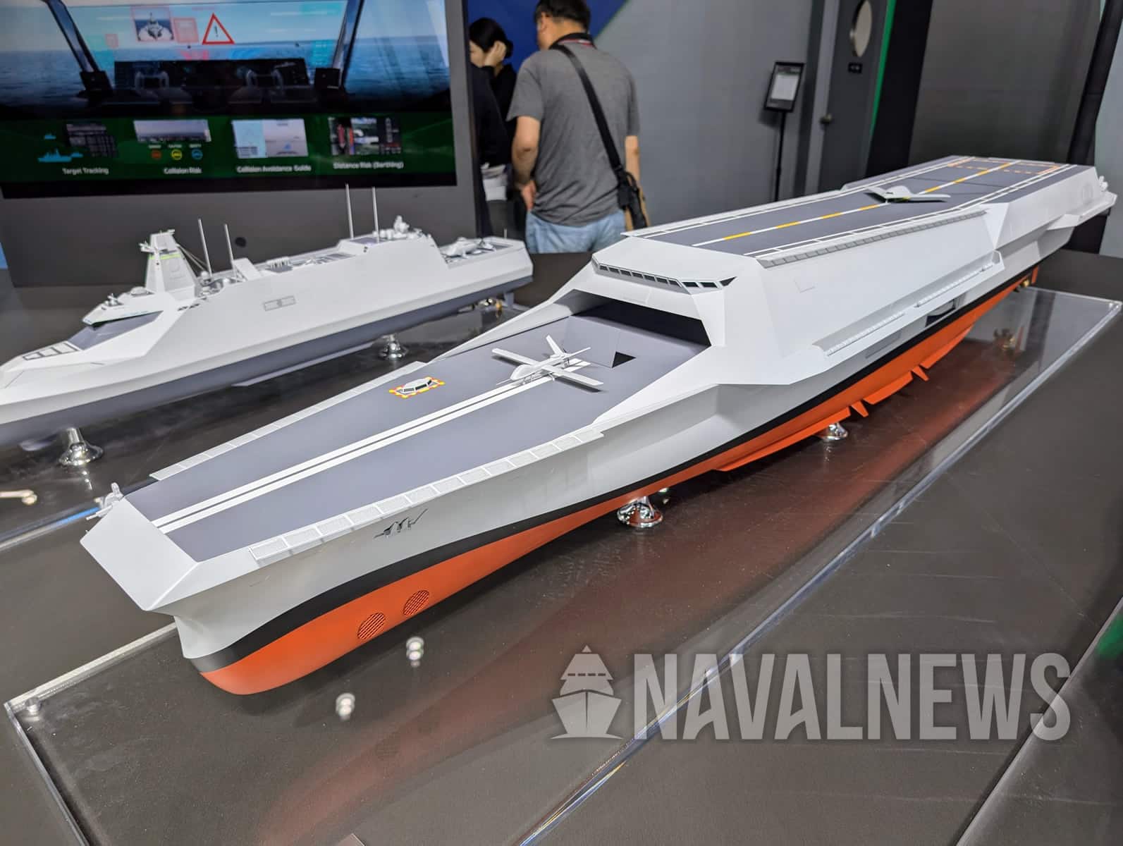 HD HHI 在 MADEX 2025 上展示未来无人机航母概念