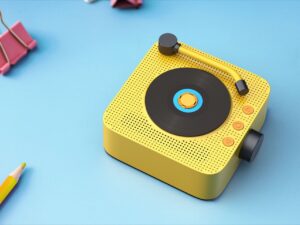 一款复古风格的音频设备，重新定义现代儿童的故事时间