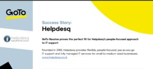 成功案例：Helpdesq