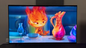 三星 S95F OLED 电视刚刚成为我测试过的第一台达到此图像质量里程碑的电视