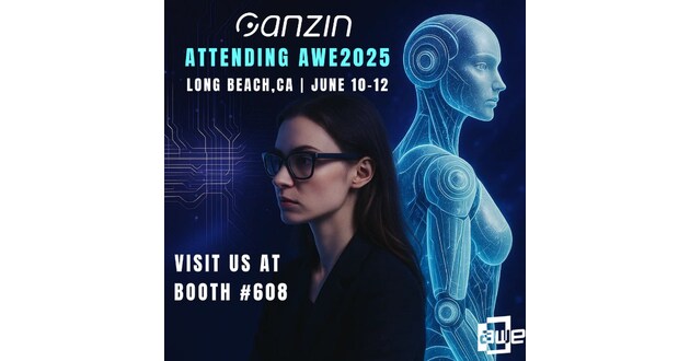Ganzin 在 AWE 2025 上推出 Gaze2AI™ 参考设计：用 3D 凝视技术重新定义人机界面
