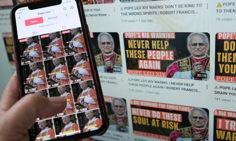 AI 生成的教皇布道充斥着 YouTube、TikTok