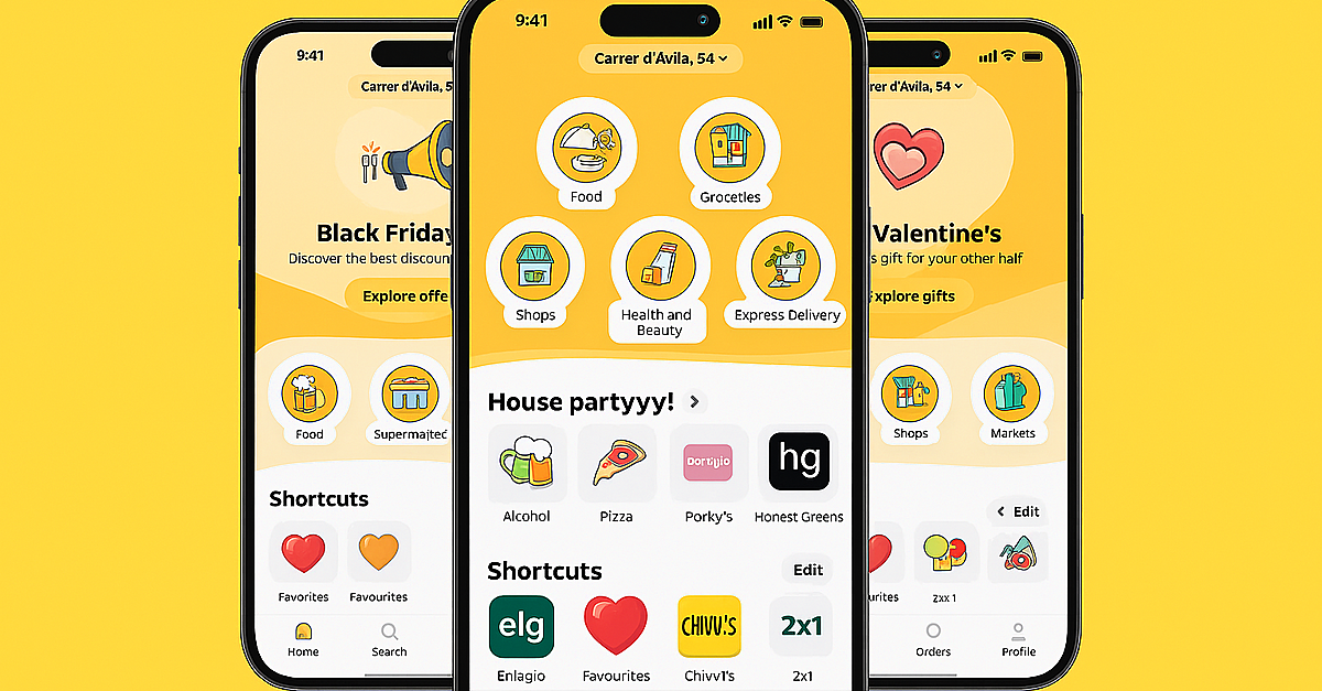 Glovo 升级应用程序以提供个性化体验