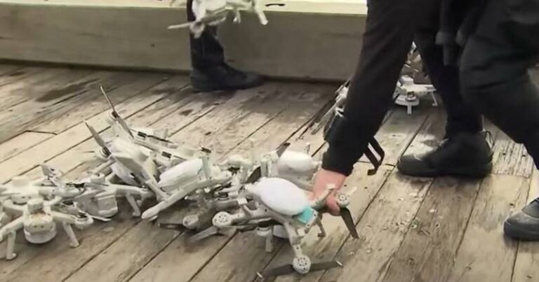 飞行员在无人机表演失败中未能监测风向