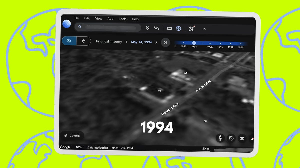 隐藏的 Google 地球滑块可让您穿越到 80 年前 – 以下是尝试方法