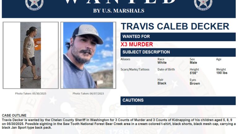Travis Decker 追捕：正在 ID 森林中联合搜索西澳谋杀嫌疑人