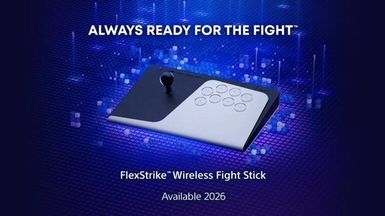 索尼宣布首款无线格斗手柄FlexStrike 2026年上市