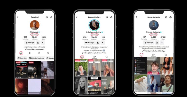 TikTok 将焦点放在词曲作者身上