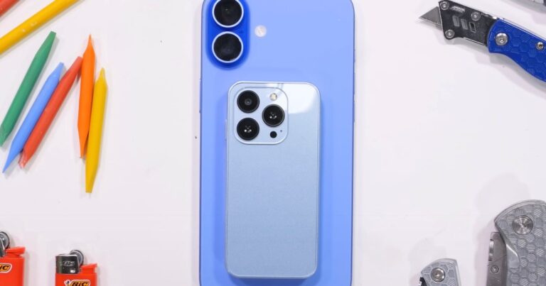 观看在“iPhone Ultra Mini”上的耐久性测试