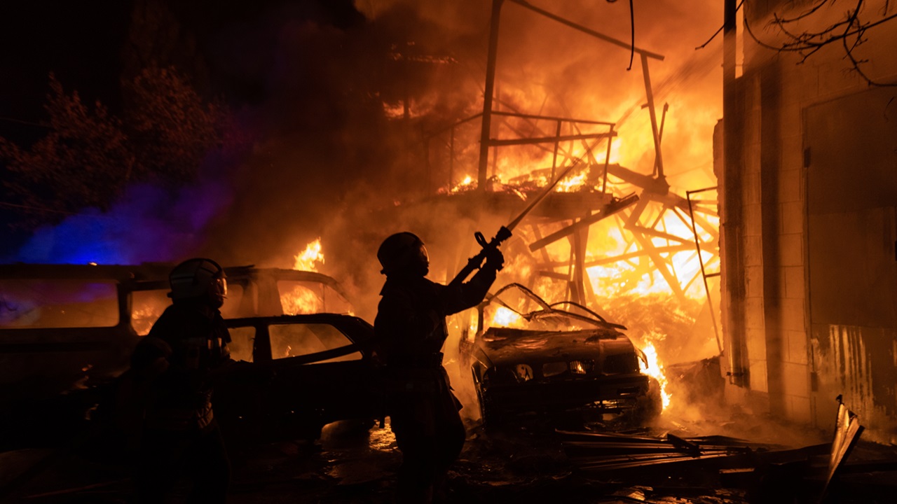 俄罗斯刚刚对乌克兰发动了迄今为止最大规模的空袭